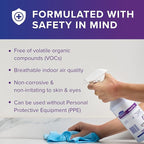 Oxivir Diversey 4277285 Tb Liquid Disinfectant Cleaner, Hospital Grade Accelerated Hydrogen Peroxide AHP, Ready-to-Use, 32-Ounce (Pack of 12 Capped Bottles + 1 Reusable Spray Nozzle)