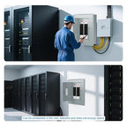 THQL Circuit Breaker Panels, 12-Space, 125A Circuit Breaker Distribution Box, 120V/240V Circuit Breaker Electrical Enclosure,Indoor Main Lug Load Center