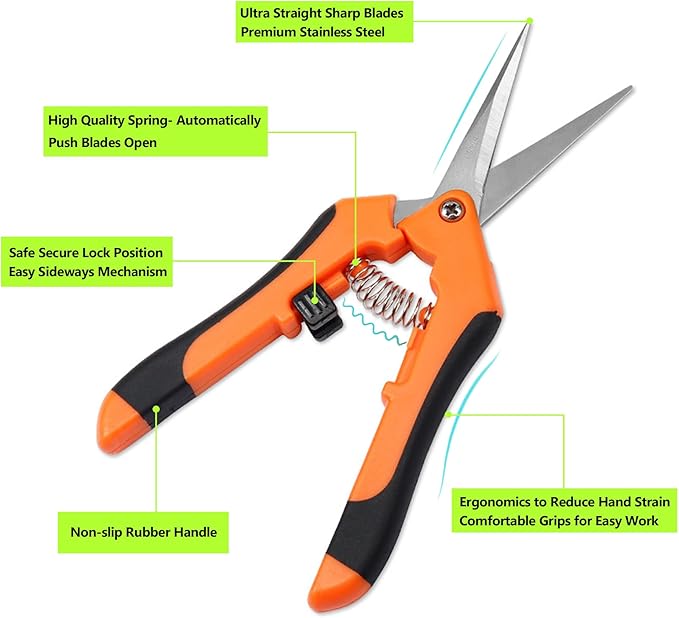 Josteve Plant Repotting Mat, 5Pcs Succulent Tools Mini Garden Small Gardening Tools Indoor, Pruning Shear Gardening Scissor, Hand kit for Bonsai, Cactus, Fairy, Houseplant Transplanting, Seedling