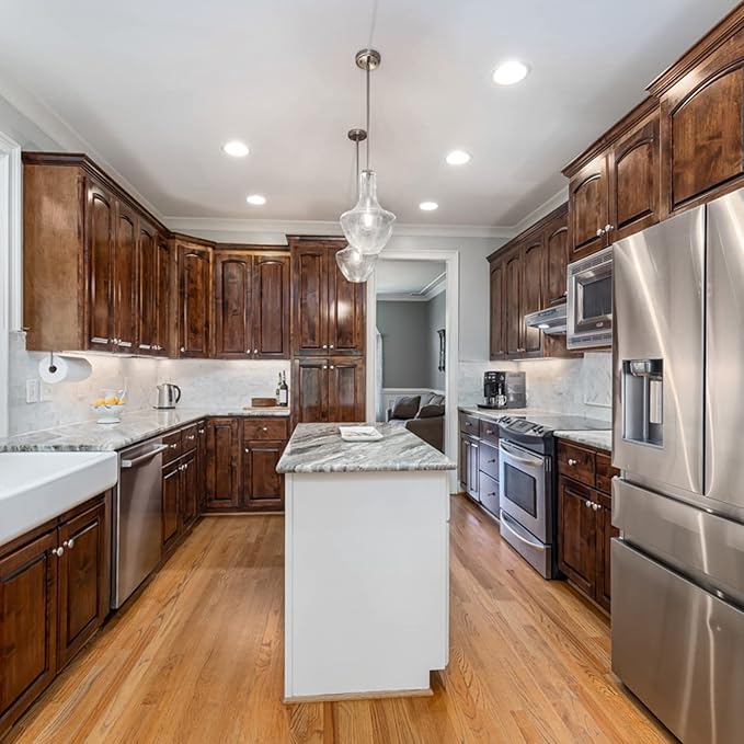 Meconard 6 Pack 6 Inch LED Recessed Ceiling Light, 2700K/3000K/3500K/4000K/5000K Selectable, Dimmable 12W=110W, 1050LM, IC Rated Can-Killer Downlights with Junction Box, ETL and Energy Star Listed