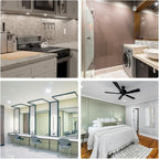 6W LED GU10 Range Hood Light Bulbs, LED Stove Appliance Light Bulb, Kitchen Light Replacement, 50W Halogen Light Bulb Equivalent, White 5000K, 550 Lm, Waterproof IP65, Dimmable, 2 Pack