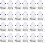 LAMPHOME 24-Pack of 4-Inch Slim LED Recessed Lights with Junction Box, Adjustable Color Temperatures (2700K-5000K), 9W Equivalent to 75W, Dimmable, 950LM Brightness - ETL and Energy Star Certified