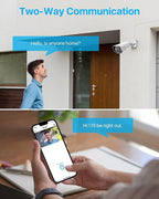 ZOSI 4K 8CH Spotlight PoE Security Camera System with 2TB HDD,4pcs 5MP Outdoor PoE IP Cameras,Smart Human Detection,2 Way Audio,Color Night Vision,8 Ports 16CH 8MP NVR for Home 24/7 Recording