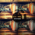 4 Pack T10 7.3 Inch Long Tubular Light Bulbs, 40W Bulb, Clear Incandescent, E26 Medium Base, Warm White, Dimmable Vintage Tubular Style Showcase Bulb