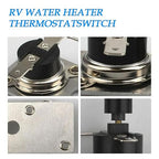 for Suburban rv Water Heater Thermostat 120v T-Stat/Limit Water Heater Switch 232306 Parts