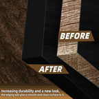 GSCIT Club Black Melamine Edge Banding, 2 inch x 50ft Edge Banding with Hot Melt Adhesive Pre-glued Cabinet Edge Banding Flexible Black Veneer Edging for Plywood