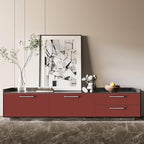 3 Pack 5 Inch(128mm) Hole Center Modern Brushed Satin Nickel Cabinet Pull Handle Timeless Vanity Drawer Pull Handle Classic Cabinet Hardware for Kitchen Bathroom, Screws Included, Nickel-B(5x3)