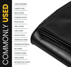 PROTARP Extra Heavy Duty 16 Mil Tarp Cover, Waterproof, UV Resistant, Rip and Tear Proof, Poly Tarpaulin with Reinforced Edges for Roof, Camping, Patio, Pool, Boat. (Black 40′ X 40′)