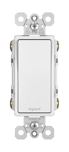 Legrand radiant TM874WCC6 15 Amp Rocker Wall Switch, 4-Way Decorator Light Switches, White (1 Count)