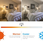 12 - Pack 40W Dimmable LED Edison Bulbs, E26 Base Vintage Light Bulbs - Warm 2700K Filament Edison Light Bulbs for Chandeliers, Pendants & Lamps