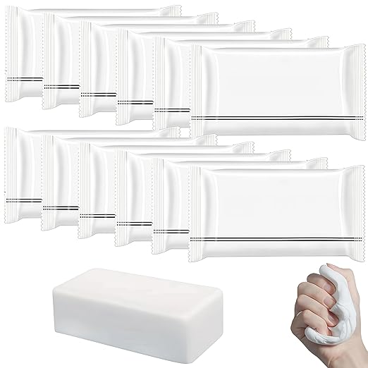 Plumbers Putty for Sink Drain, 2025 Upgrade Sealant Clay, Waterproof Wall Putty Hole Repair, Quick Putty for Wall Holes, Versatile Duct Seal Putty (12)