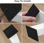 Yelanon Felt Furniture Pads -182 Pcs Premium Felt Pads for Chair Legs Furniture, Floor Protectors for Hardwood Floors,Black & Beige