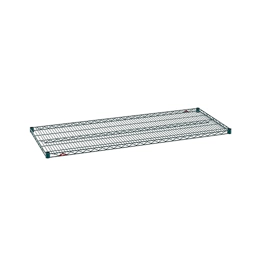 METRO Super Erecta 2460NK3 Industrial Wire Shelf, Metroseal Green Epoxy, 24" x 60"