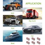 30A 32V Mini Slotted Automotive MCASE Shaped Cartridge Fuse Kit(Pack of 6pcs,30A)