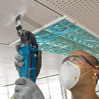 LEILUO 100 Pcs Multitool Blades Set for Wood Oscillating Saw Blades Universal Oscillating Tool Accessories with Storage Bag Compatible with DeWalt Makita Dremel and More