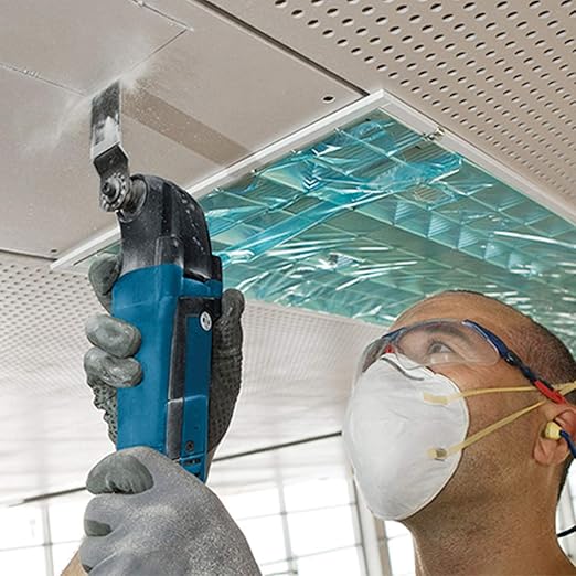 LEILUO 100 Pcs Multitool Blades Set for Wood Oscillating Saw Blades Universal Oscillating Tool Accessories with Storage Bag Compatible with DeWalt Makita Dremel and More