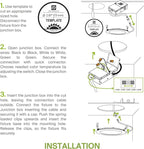 ASD 6 Pack 3 Inch LED Recessed Light 6W, 5 CCT 2700K-5000K CRI90+, IC Rated Ultra Thin Dimmable Ceiling Lights with J Box, Canless Wafer Downlight, Round Slim Panel Lighting, UL Energy Star, White
