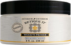 Retique It Wood'n Primer - Paint it then stain it - Stainable Wood Fiber Paint (Bleached Wood, Small)