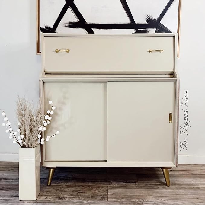 Dixie Belle Paint Company Chalk Finish Furniture Paint - Sand Bar (8oz) - Matte Neutral Tan Chic Chalk Mineral DIY Furniture Paint