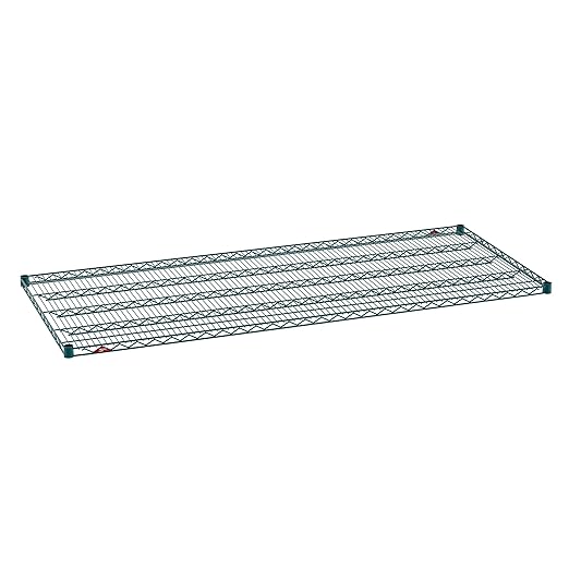 METRO Super Erecta 3072NK3 Industrial Wire Shelf, Metroseal Green Epoxy, 30" x 72"