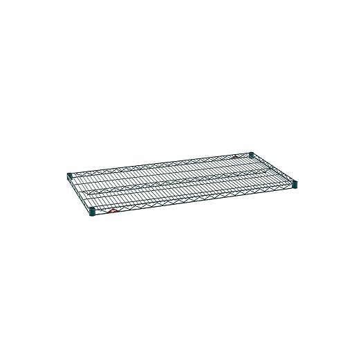 METRO Super Erecta 2448NK3 Industrial Wire Shelf, Metroseal Green Epoxy, 24" x 48"