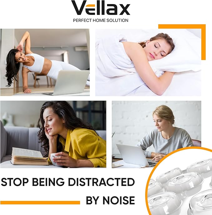 256 Self Adhesive Cabinet Door Bumpers – Sticky Clear Silicone Rubber Pads for Furniture Drawers, Kitchen Cabinets, Decor, Wall Protection – Vellax