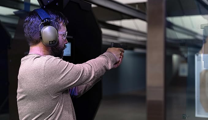 DECIBEL DEFENSE Professional Safety Ear Muffs 37dB NRR - The HIGHEST Rated & MOST COMFORTABLE Ear Protection For Shooting & Industrial Use - THE BEST HEARING PROTECTION GUARANTEED! (GREEN)