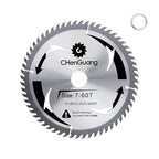 7 Inch 60 Tooth Miter/Tungsten Carbide Tipped Blade High-Performance Professioal Saw Blade for Cutting Wood