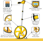 Zozen Measuring Wheel Digital Display High Precision, Premium Measure Wheel with Backlit Display, Multifunction-Metric/Imperial/Hold/Save/Memory etc.