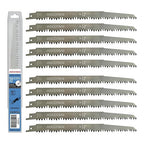 10-Piece S1531L 240mm 5TPI Wood Reciprocating Saw Blades Pruning Saw Blades for Fast Wood Cutting Compatible with Milwaukee Makita Dewalt Ryobi etc