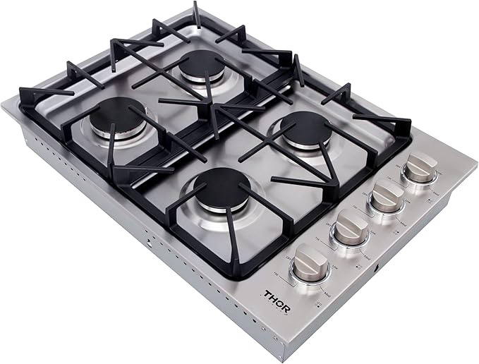 THOR Kitchen Professional 30-inch Cooktop/Rangetop in Stainless Steel - Model TGC3001