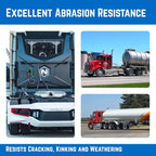 12 FT Air Line Hose Assembly Set Straight Heavy Duty Air Power Hoses for Semi Truck Trailer Tractor