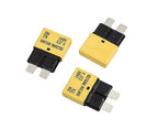 GLOSO E37 Auto (T1) Reset Low Profile ATC/ATO Circuit Breakers - (20A - 3 Pack)