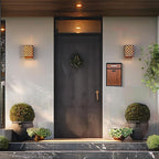 Combination Lock Wall-Mount Mailbox,Waterproof Heavy Duty Thickened Mailboxes for Outside, Security Drop Box with Lock, Extra Large Capacity Mounted Mailbox, XL