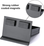 Mayouko Magnetic Toolbox Shelf, Tray and Holder, 4-Piece Magnetic Toolbox Tray Set Tool Box Cabinet Side Shelf Storage, Workshop