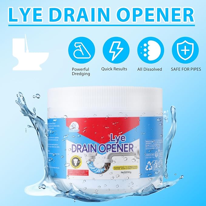 BELL BIRD Crystal Lye Drain Opener