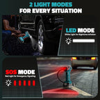 150PSI Tire Inflator Portable Air Compressor: Cordless Air Pump Compatible with Makita 18V Battery - Car Tire Pump with Digital Pressure Gauge & LED Light for Auto, Motorcycles(Bare Tool)