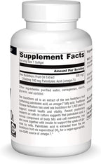 Source Naturals Omega-7 Sea Buckthorn Fruit Oil, Non-GMO, Vegan-Sourced for Health and Vitality* - 120 Vegan Softgels