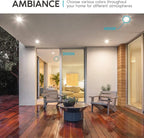 LUXRITE 4 Inch LED Recessed Can Lights, 10W=60W, CCT Color Selectable 2700K | 3000K | 3500K | 4000K | 5000K, Dimmable Retrofit Downlights, 750 Lumens, Energy Star, Wet Rated, Baffle Trim (12 Pack)