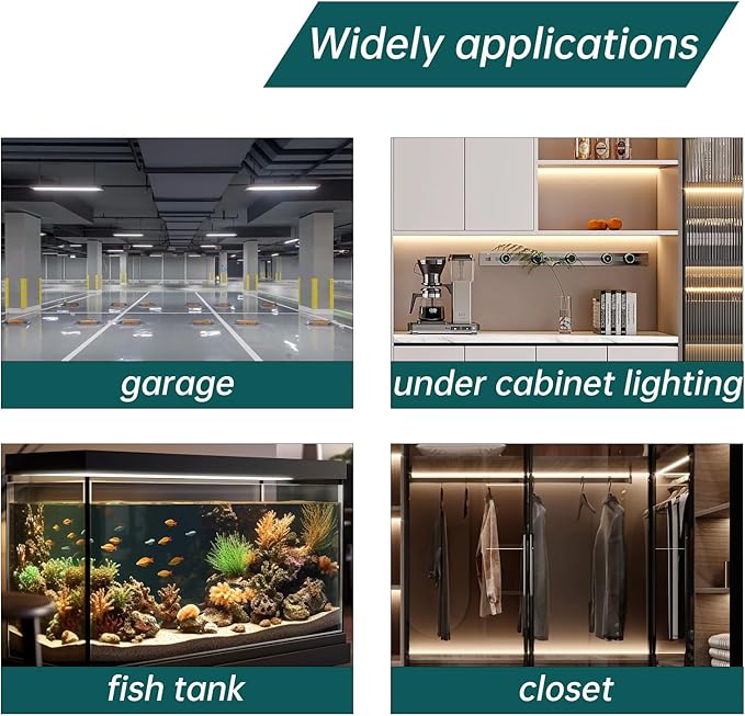 2 Pack 15W 18 Inch T8 6500K Fluorescent Linear Tube Bulb F15T8/WW G13 Base