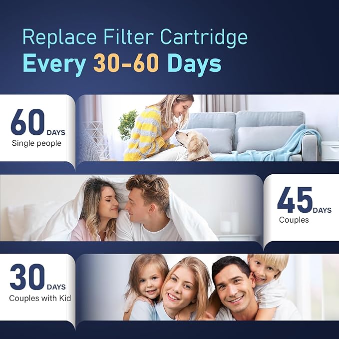 8 PP Cotton Filters Elements Replacement for ATQ Sink Faucet Extender Swivel Aerator (Aerator1080) Removes Chlorine Fluoride Heavy Metal(1080° Aerator 8 pp Cotton)