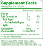 Culturelle Digestive Health Daily Probiotic Chewables, Probiotic for Men and Women, Most Clinically Studied Probiotic Strain, 10 Billion CFUs, Supports Occasional Diarrhea, Gas & Bloating, 24 Count