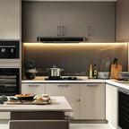 3 Pack 5 Inch(128mm) Hole Center Matte Black Modern Drawer Pulls Timeless Cabinet Pull Handle Vanity Pull Handle Classic Kitchen Cabinet Hardware, Screws Included, M-Black(5x3)