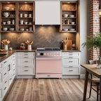 Akicon 36" Freestanding Gas Cooktop Oven Combo, Features 6 Sealed Burners, 5.2 Cu.ft Rapid Convection Oven, Convertible Fuel (NG/LP), Durable Cast Iron Grating (LPSLPSB3)