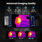 MILESEEY TR256i Thermal Imaging Camera for Android, 512×384 Super Resolution (256×192 Native IR) Infrared Camera, Smartphone Thermal Imager, 5°F~1112°F for Electrical, Building, HVAC Detection