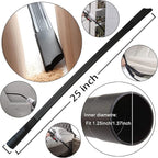 11Pcs Universal Vacuum Attachment Kit 1-1/4" Vacuum Hose Adapter Wet Dry Plastic Vacuum Cleaners Accessories with Extension Wand Horse Hair Brush Flexible Crevice Tool Adapter for Shop Vac Attachment