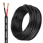 18 Gauge Wire 2 Conductor,18 AWG Electrical Wire Stranded PVC Cord Oxygen-Free Copper Cable,26FT 2 Core Pure Copper Flexible Cable Wire for LED Lamp Lighting Strips Automotive (18AWG-2C, 26FT)…