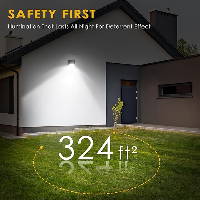 30W LED Wall Pack Light with Dusk to Dawn Sensor, 3600LM, 5000K Daylight, 120Vac Led Porch Lights, IP65 Waterproof Outdoor Security Lighting for Garage Warehouse Garden, ETL Certified, 2 Pack