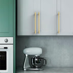 Asidrama 10 Pack 12.6 Inch(320mm) Brushed Gold Kitchen Cabinet Handles, Cabinet Pulls Kitchen Cabinet Hardware Cupboard Handles Drawer Pulls