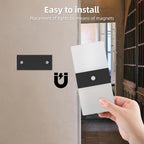 Wireless Motion Sensor Indoor Wall Sconces Set of 2, Morden Battery Acrylic LED Wall Lantern, Cordless Decorative Wall Lamps for Porch Patio Hallway Bedroom Living Room(Black)